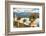 Balustrade With Lake View, Como, Italy-George Oze-Framed Photographic Print