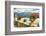 Balustrade With Lake View, Como, Italy-George Oze-Framed Photographic Print