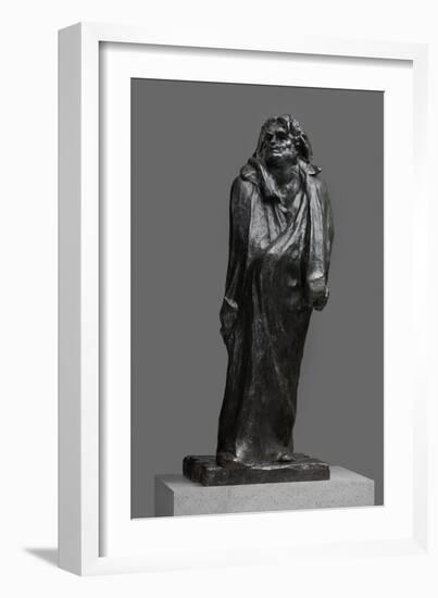 Balzac, 1897 (Bronze)-Auguste Rodin-Framed Giclee Print