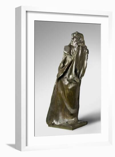 Balzac, Modeled 1897, Cast by Alexis Rudier (1874-1952), 1925 (Bronze)-Auguste Rodin-Framed Giclee Print