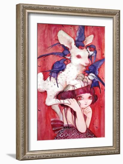 Bambi's Egg Child-Camilla D'Errico-Framed Art Print