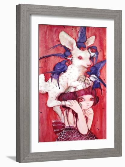 Bambi's Egg Child-Camilla D'Errico-Framed Art Print