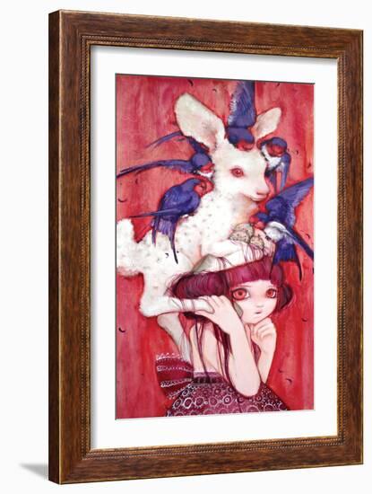 Bambi's Egg Child-Camilla D'Errico-Framed Art Print