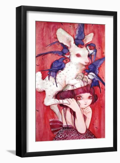 Bambi's Egg Child-Camilla D'Errico-Framed Art Print