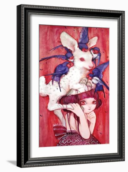 Bambi's Egg Child-Camilla D'Errico-Framed Art Print