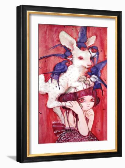 Bambi's Egg Child-Camilla D'Errico-Framed Art Print