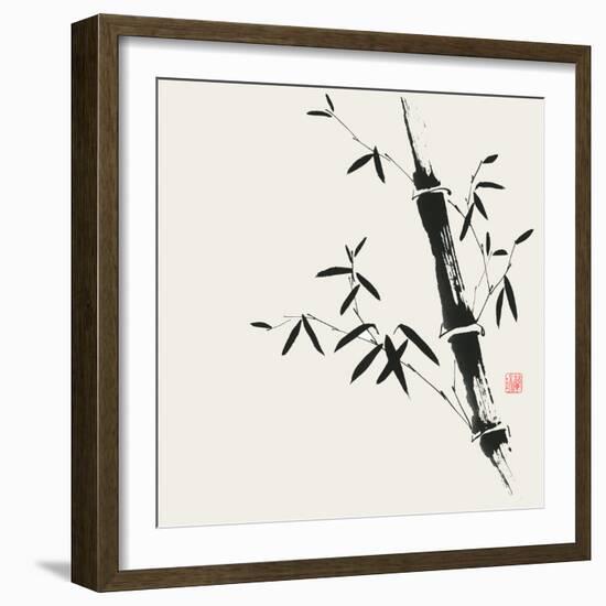 Bamboo Collection II-Nan Rae-Framed Art Print