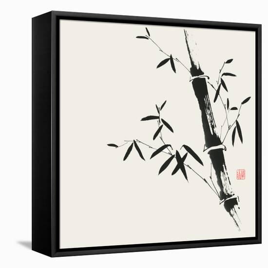 Bamboo Collection II-Nan Rae-Framed Stretched Canvas