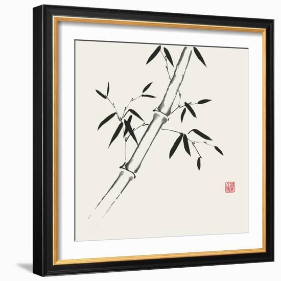 Bamboo Collection III-Nan Rae-Framed Art Print