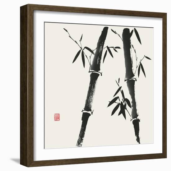 Bamboo Collection IV-Nan Rae-Framed Art Print