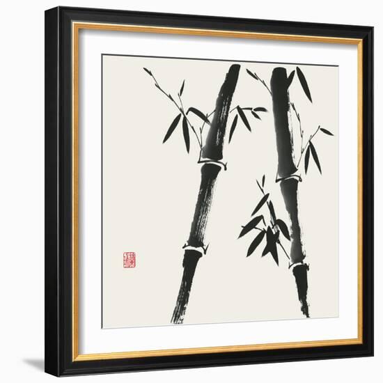 Bamboo Collection IV-Nan Rae-Framed Art Print