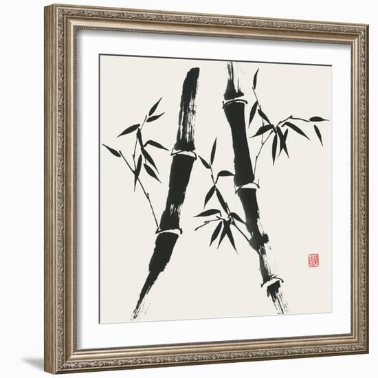 Bamboo Collection V-Nan Rae-Framed Art Print