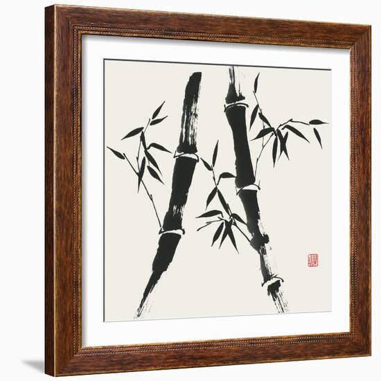 Bamboo Collection V-Nan Rae-Framed Art Print