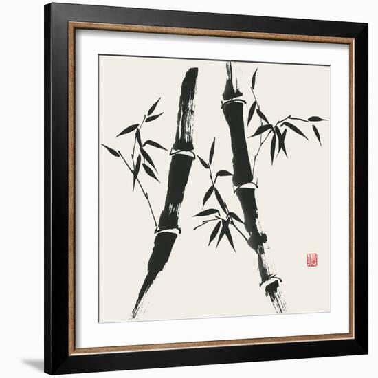 Bamboo Collection V-Nan Rae-Framed Art Print