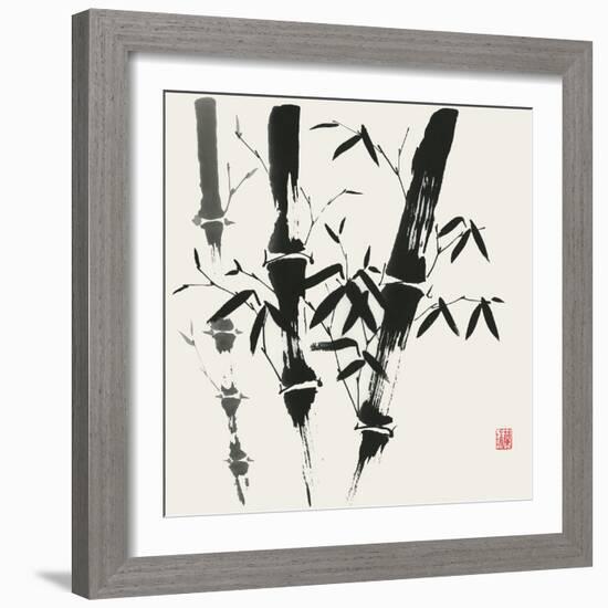 Bamboo Collection VI-Nan Rae-Framed Art Print