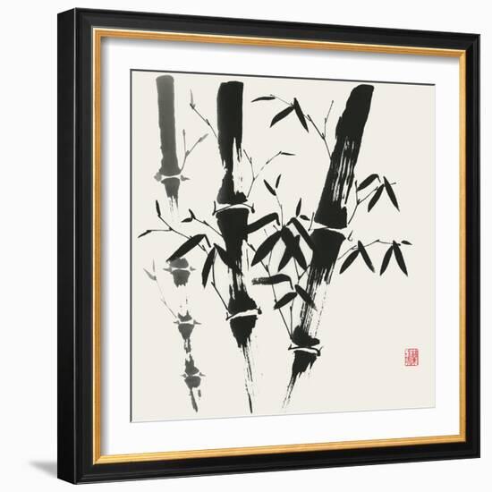 Bamboo Collection VI-Nan Rae-Framed Art Print