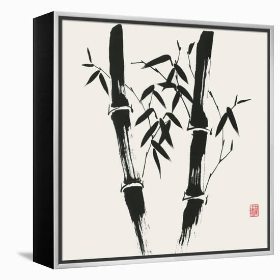 Bamboo Collection VII-Nan Rae-Framed Stretched Canvas