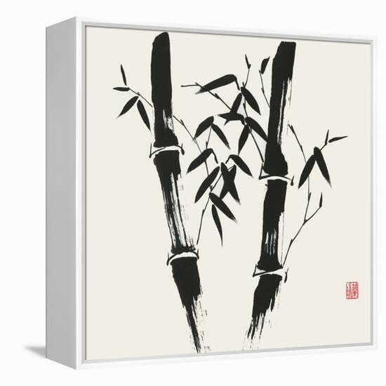 Bamboo Collection VII-Nan Rae-Framed Stretched Canvas