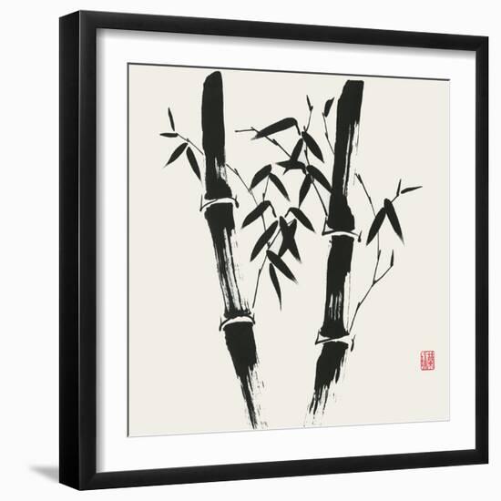 Bamboo Collection VII-Nan Rae-Framed Art Print