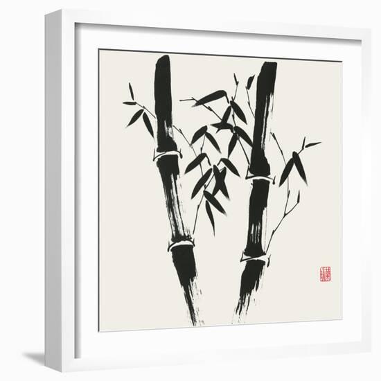 Bamboo Collection VII-Nan Rae-Framed Art Print