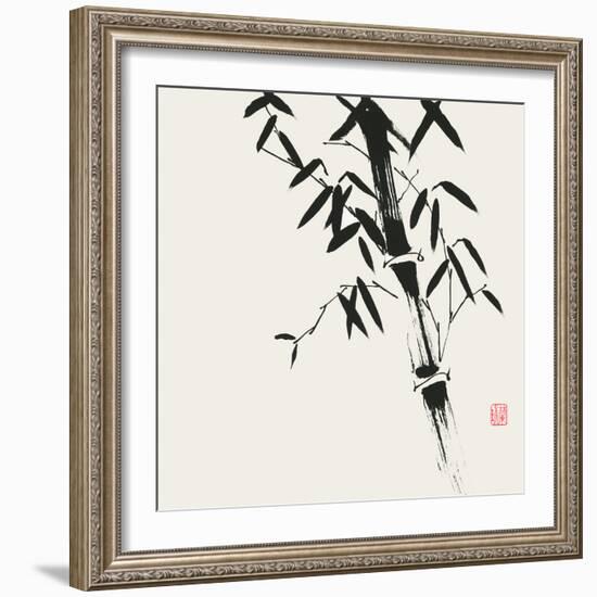 Bamboo Collection VIII-Nan Rae-Framed Art Print