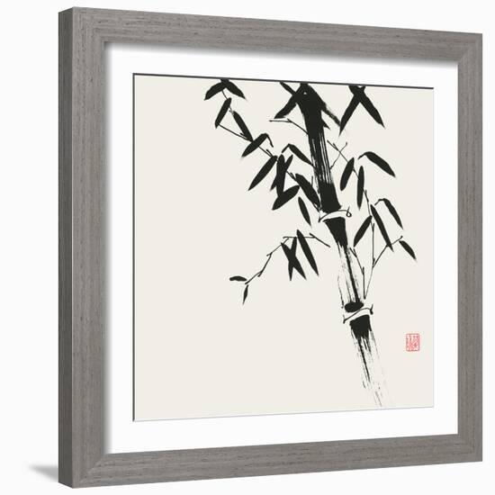 Bamboo Collection VIII-Nan Rae-Framed Art Print