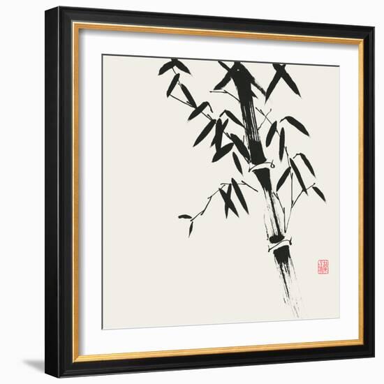 Bamboo Collection VIII-Nan Rae-Framed Art Print