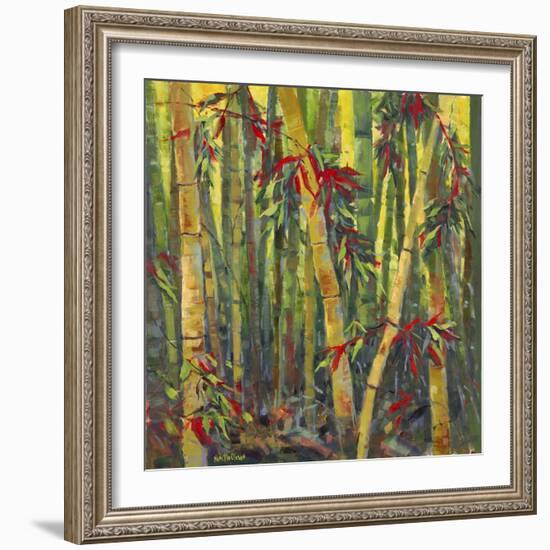 Bamboo Grove I-Nanette Oleson-Framed Art Print