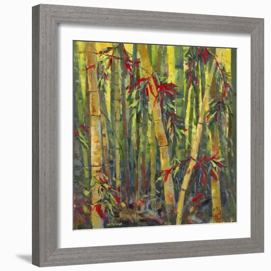 Bamboo Grove I-Nanette Oleson-Framed Art Print