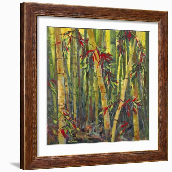 Bamboo Grove I-Nanette Oleson-Framed Art Print