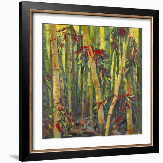 Bamboo Grove I-Nanette Oleson-Framed Art Print