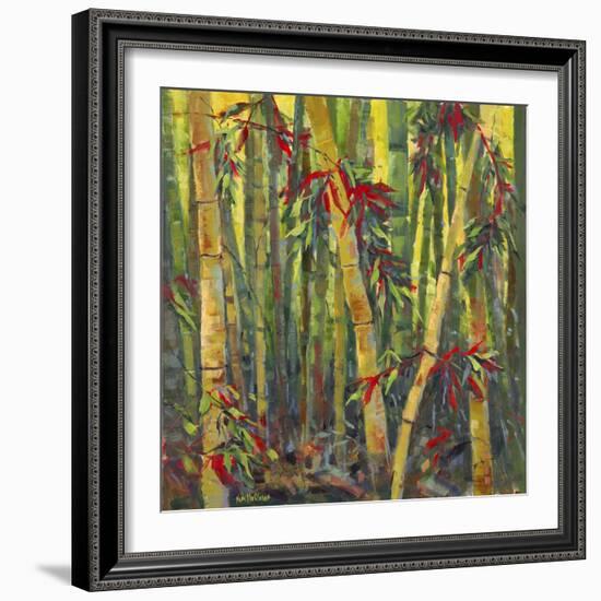 Bamboo Grove I-Nanette Oleson-Framed Art Print