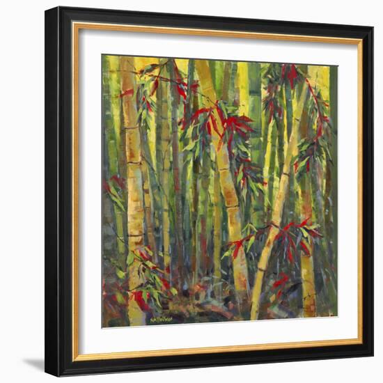 Bamboo Grove I-Nanette Oleson-Framed Art Print