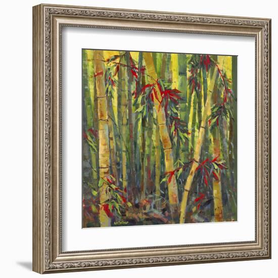 Bamboo Grove I-Nanette Oleson-Framed Art Print