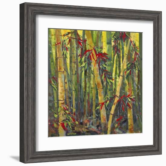 Bamboo Grove I-Nanette Oleson-Framed Art Print