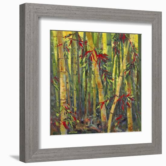 Bamboo Grove I-Nanette Oleson-Framed Art Print