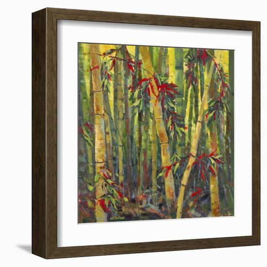 Bamboo Grove I-Nanette Oleson-Framed Art Print