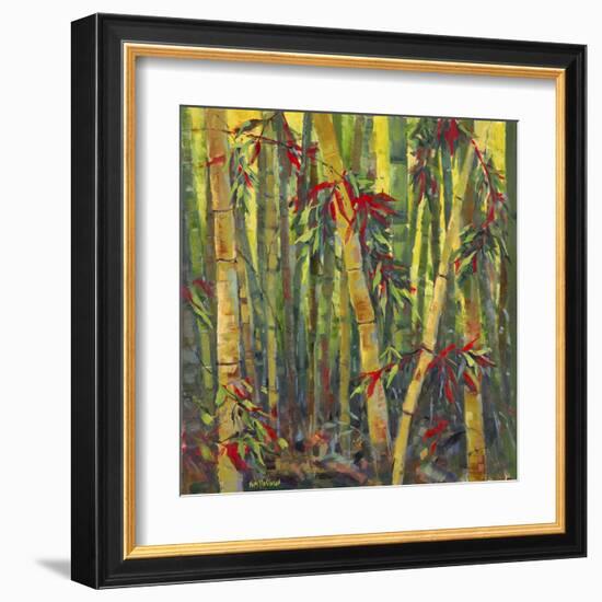 Bamboo Grove I-Nanette Oleson-Framed Art Print