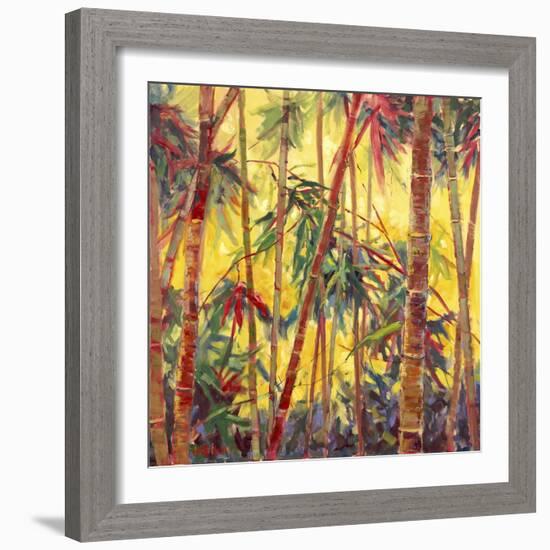 Bamboo Grove II-Nanette Oleson-Framed Art Print