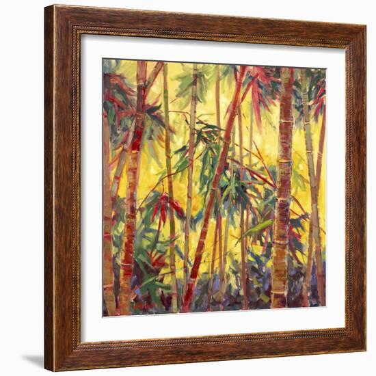 Bamboo Grove II-Nanette Oleson-Framed Art Print