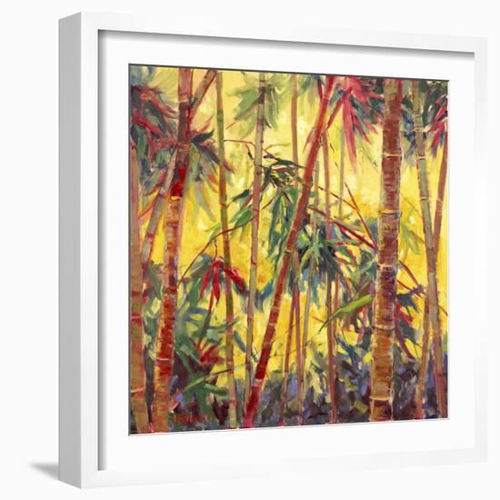 Bamboo Grove II-Nanette Oleson-Framed Art Print