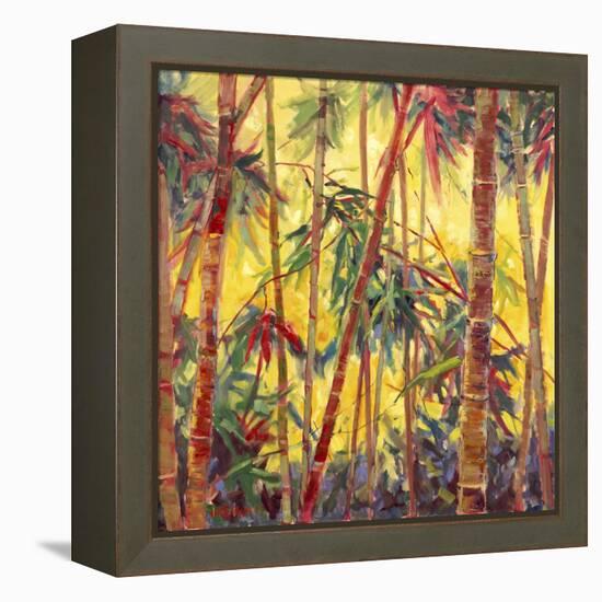 Bamboo Grove II-Nanette Oleson-Framed Stretched Canvas