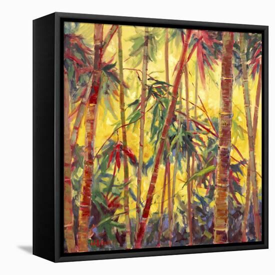 Bamboo Grove II-Nanette Oleson-Framed Stretched Canvas