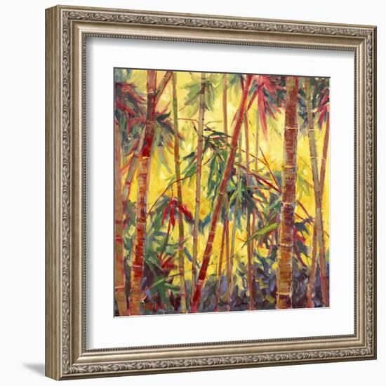 Bamboo Grove II-Nanette Oleson-Framed Art Print