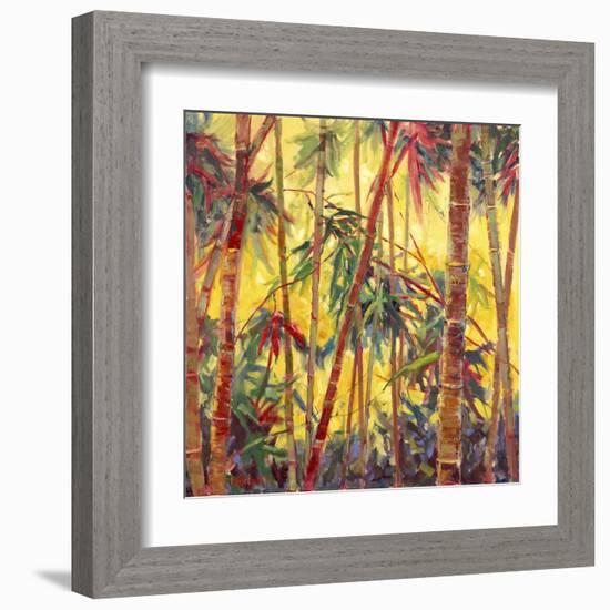 Bamboo Grove II-Nanette Oleson-Framed Art Print