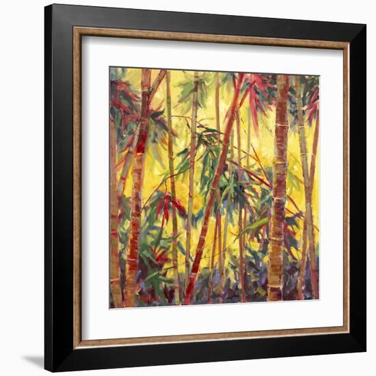 Bamboo Grove II-Nanette Oleson-Framed Art Print