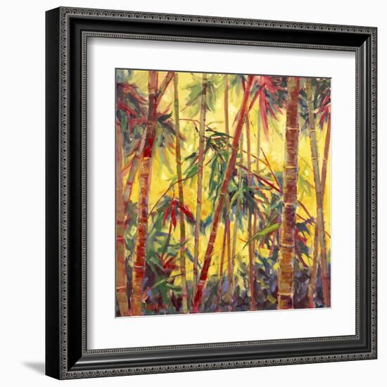 Bamboo Grove II-Nanette Oleson-Framed Art Print