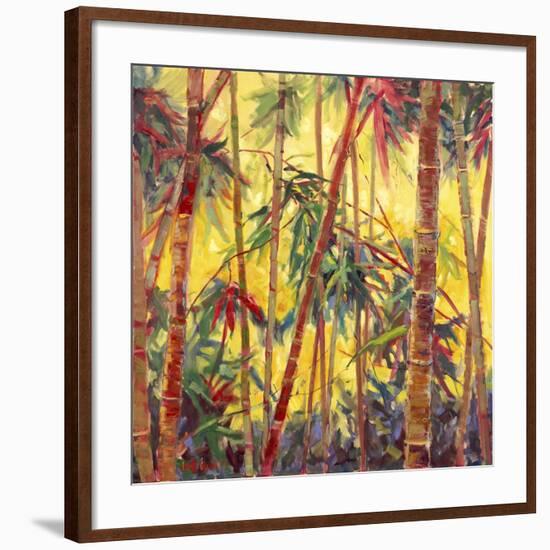 Bamboo Grove II-Nanette Oleson-Framed Premium Giclee Print