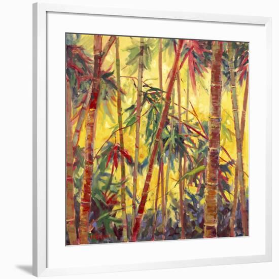 Bamboo Grove II-Nanette Oleson-Framed Art Print