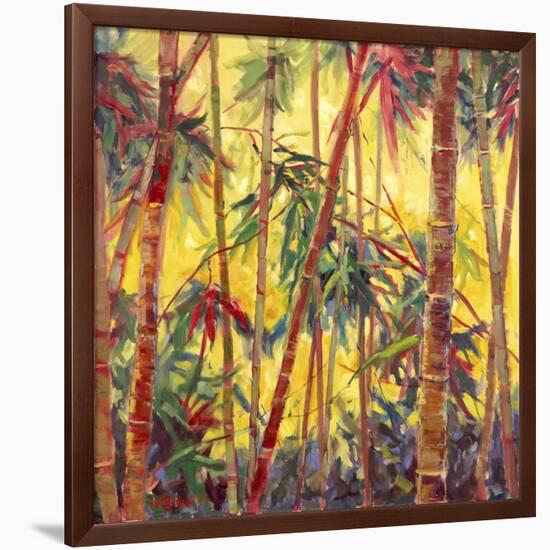 Bamboo Grove II-Nanette Oleson-Framed Premium Giclee Print